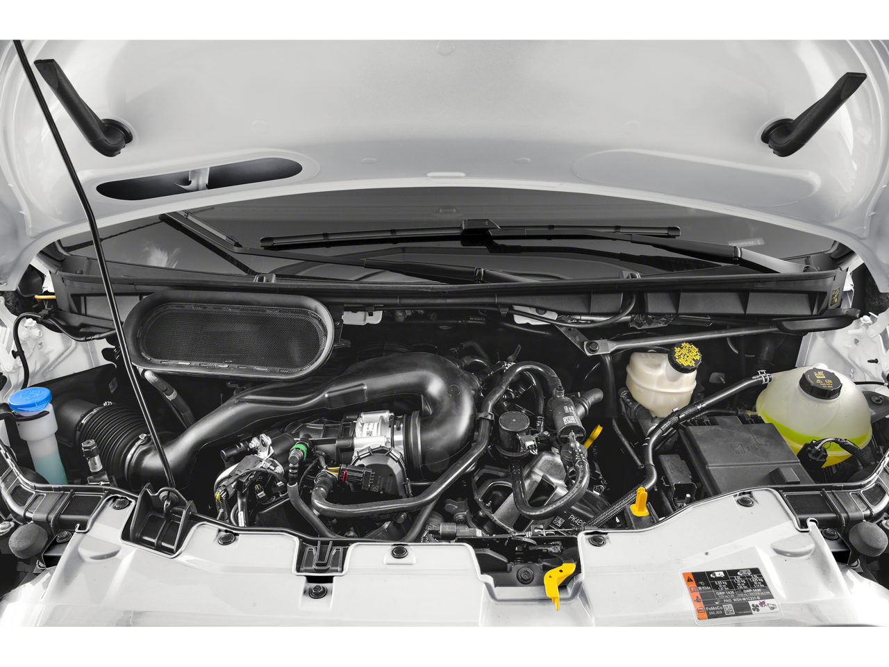 2023 Ford Transit Cargo Van T-250 130" Med Rf 9070 GVWR AWD