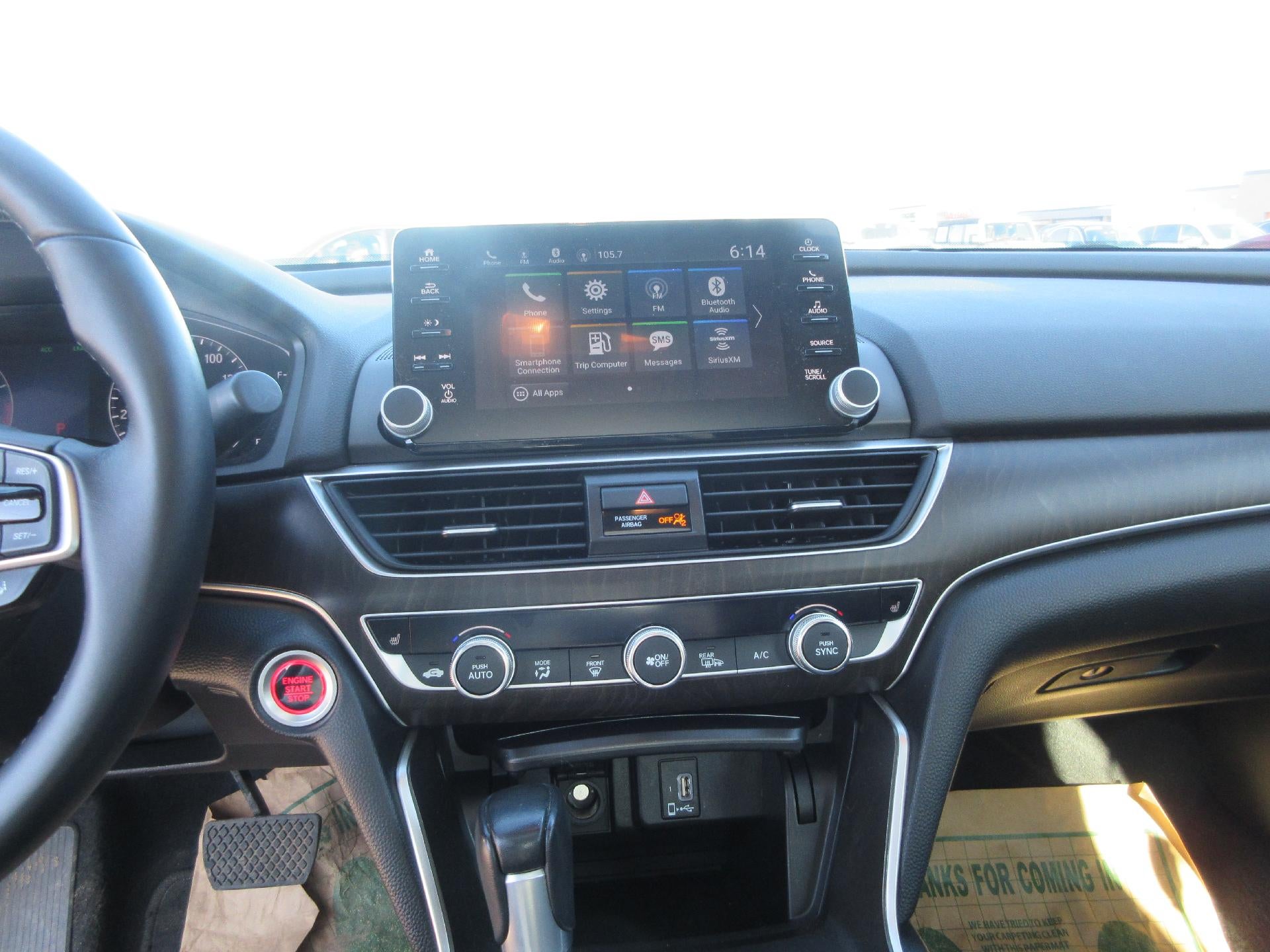 2019 Honda Accord Sedan EX-L 1.5T CVT