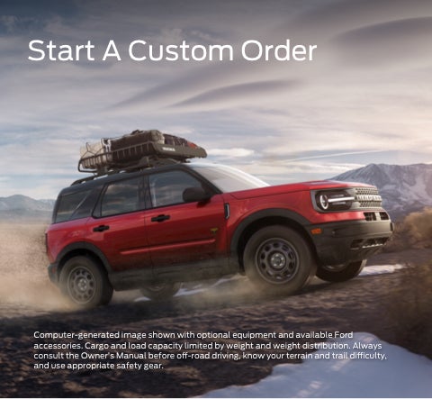 Start a custom order | Copper Country Ford, Inc. in Houghton MI