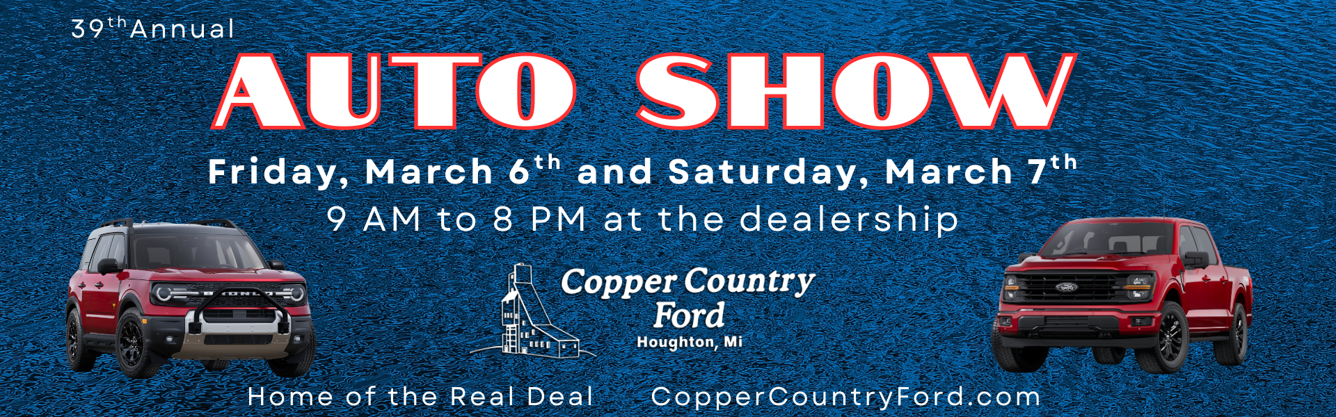 Copper Country For Auto Show